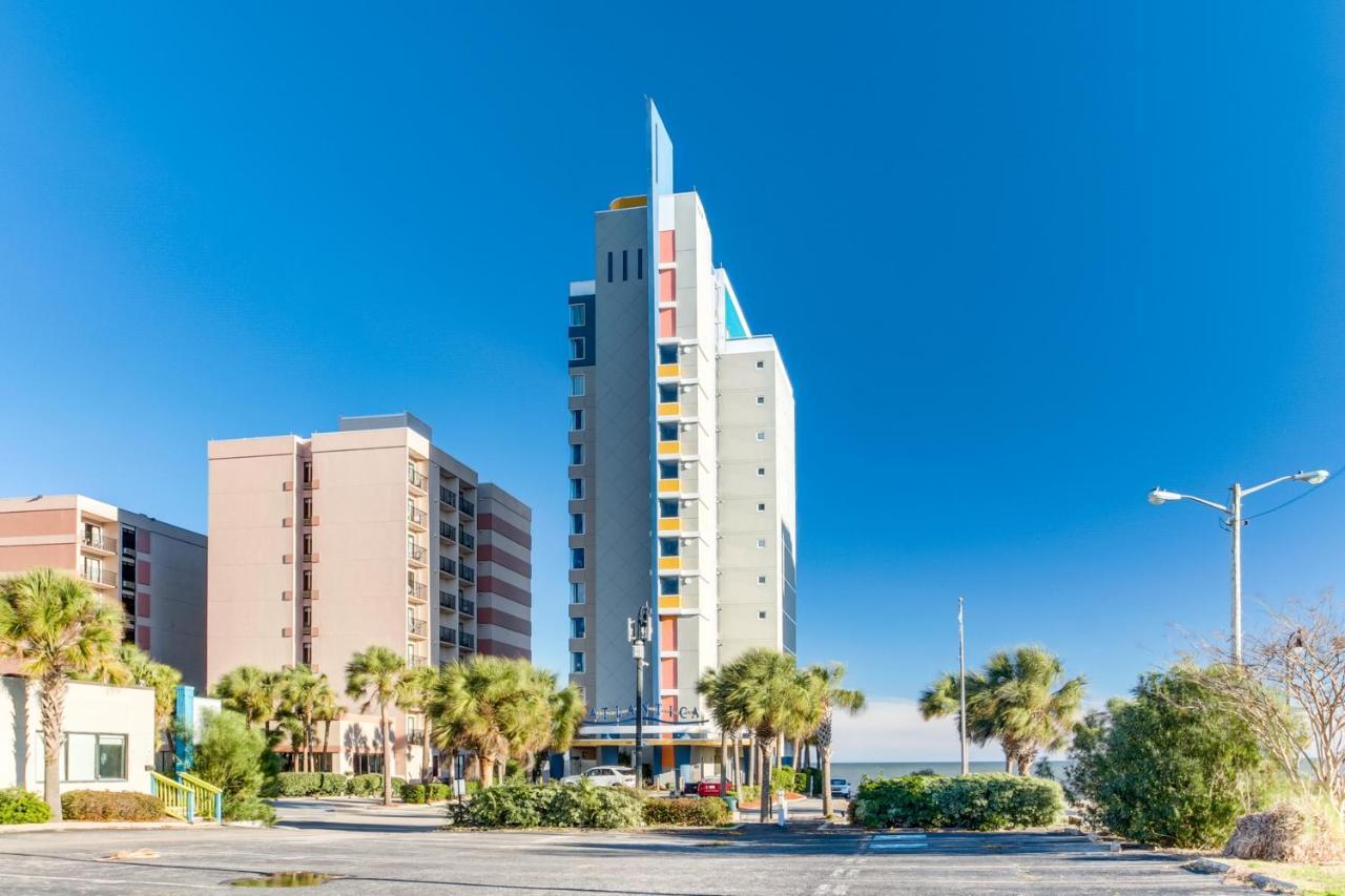 Beachfront Condo In Atlantica Resort With Pool 默特尔比奇 外观 照片